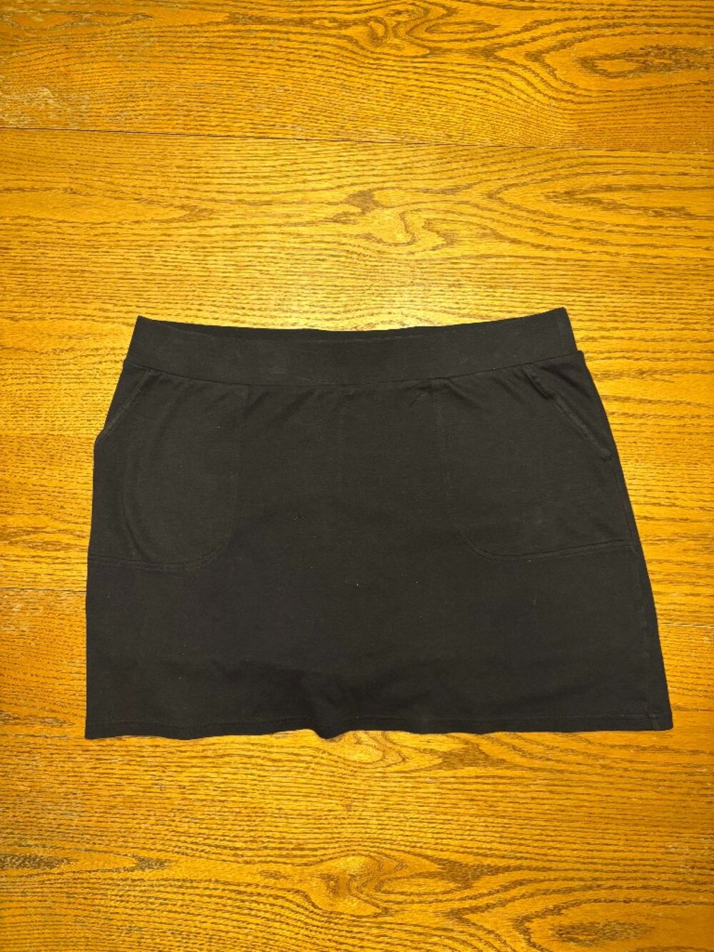 Black Skort - Midi Length